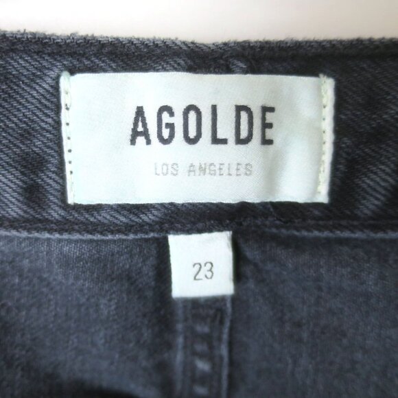 Agolde 90s Pinch Waist High Rise Straight Jean Size 23 - Picture 14 of 16